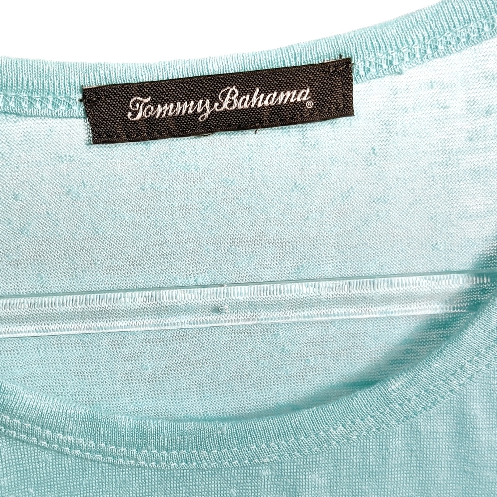 Tommy Bahama • Jersey Linen T-Shirt - Picture 7 of 8